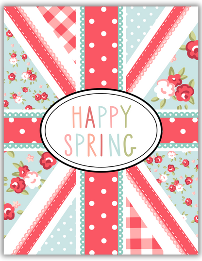 Happy Spring Shabby Chic