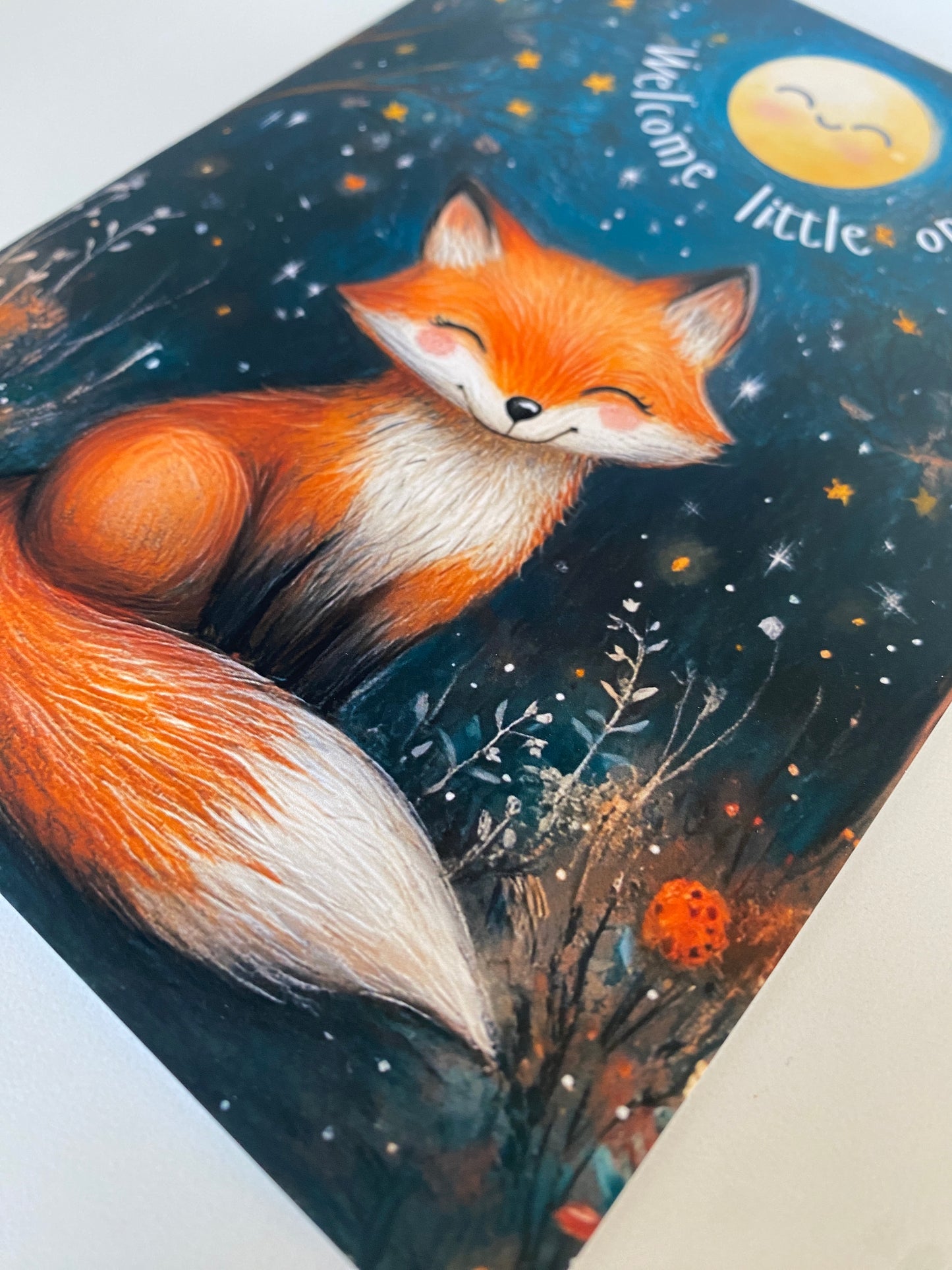 Welcome Little Fox by Moonlight