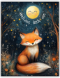 Welcome Little Fox by Moonlight